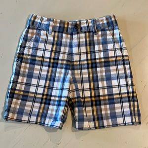Janie and Jack plaid shorts.